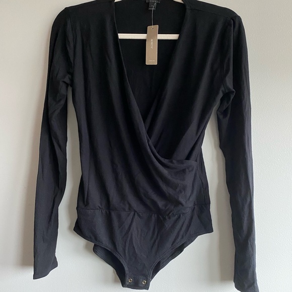 NWT!  JCREW Wrap Bodysuit - Picture 3 of 6